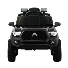 Black Licensed Toyota Tacoma Ride on Toy Car - 12V Kids Electric Car with Remote Control from kidscarz.com.au, we sell affordable ride on toys, free shipping Australia wide, Load image into Gallery viewer, Affordable Officially Licensed Toyota Tacoma Ride on Toy, Black Off Road Jeep for Australia, 12V Battery Operated Electric Kids Ride On Toy Car with Remote Control.
