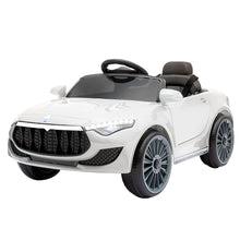 Kids Ride On Electric Car with Remote Control | Maserati Inspired | White from kidscarz.com.au, we sell affordable ride on toys, free shipping Australia wide, Load image into Gallery viewer, Kids Ride On Electric Car with Remote Control | Maserati Inspired | White

