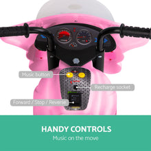 Kids Ride On Electric Motorcycle | Pink from kidscarz.com.au, we sell affordable ride on toys, free shipping Australia wide, Load image into Gallery viewer, Kids Ride On Electric Motorcycle | Pink
