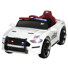 Rigo Kids Ride On Car Electric Patrol Police Cars Battery Powered Toys 12V White from kidscarz.com.au, we sell affordable ride on toys, free shipping Australia wide, Load image into Gallery viewer, Rigo Kids Ride On Car Electric Patrol Police Cars Battery Powered Toys 12V White
