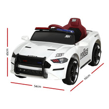 Rigo Kids Ride On Car Electric Patrol Police Cars Battery Powered Toys 12V White from kidscarz.com.au, we sell affordable ride on toys, free shipping Australia wide, Load image into Gallery viewer, Rigo Kids Ride On Car Electric Patrol Police Cars Battery Powered Toys 12V White
