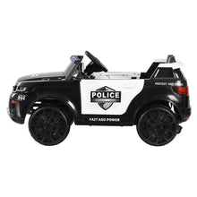 12V Kids Ride On Police Car Toy - Best Electric Ride On Toy Car with Remote Control from kidscarz.com.au, we sell affordable ride on toys, free shipping Australia wide, Load image into Gallery viewer, Affordable 12V Kids Ride On Police Car, Electric Ride On Toy Car with Remote Control, Motorized Police Car Toy with Lights and Sound for children in Australia, free shipping!
