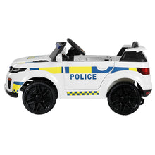 Rigo Kids Ride On Car Electric Patrol Police Toy Cars Remote Control 12V White from kidscarz.com.au, we sell affordable ride on toys, free shipping Australia wide, Load image into Gallery viewer, Rigo Kids Ride On Car Electric Patrol Police Toy Cars Remote Control 12V White
