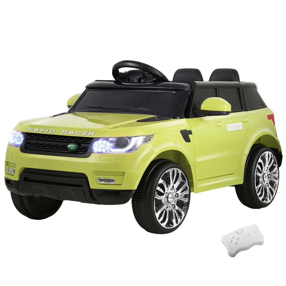 www.kidscarz.com.au, electric toy car, affordable Ride ons in Australia, Kids Ride On Electric Car with Remote Control | Range Rover Inspired | Green