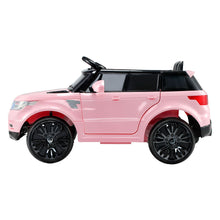 Pink Range Rover Ride on Toy Car with Remote Control - Range Rover Evoque Inspired from kidscarz.com.au, we sell affordable ride on toys, free shipping Australia wide, Load image into Gallery viewer, Evoking the spirit of the iconic Range Rover, our perfect replica Kids Ride On Car is absolutely spot on in design and finish. 

