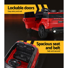 Kids Ride On Electric Car with Remote Control | Range Rover Inspired | Red from kidscarz.com.au, we sell affordable ride on toys, free shipping Australia wide, Load image into Gallery viewer, Kids Ride On Electric Car with Remote Control | Range Rover Inspired | Red
