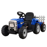 Kids Ride On Eletric Car | Tractor Trailer | Blue