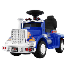 Best Ride on Toy Truck Blue - Truck Ride on Toy for Kids in Australia from kidscarz.com.au, we sell affordable ride on toys, free shipping Australia wide, Load image into Gallery viewer, image of a kids ride on trucks Ride On Cars Kids Electric Toys Car Battery Truck Childrens Motorbike Toy Rigo
