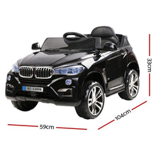 Black BMW X5 toy car Inspired Kids Ride On Electric Car with Remote Control from kidscarz.com.au, we sell affordable ride on toys, free shipping Australia wide, Load image into Gallery viewer, Kids Ride On Electric Car with Remote Control, kids bmw car X5 Inspired , Black dimensions
