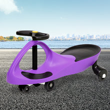 Kids Ride On Swing Car | Wiggle Cart Toy Purple from kidscarz.com.au, we sell affordable ride on toys, free shipping Australia wide, Load image into Gallery viewer, Kids Ride On Swing Car | Wiggle Cart Toy Purple
