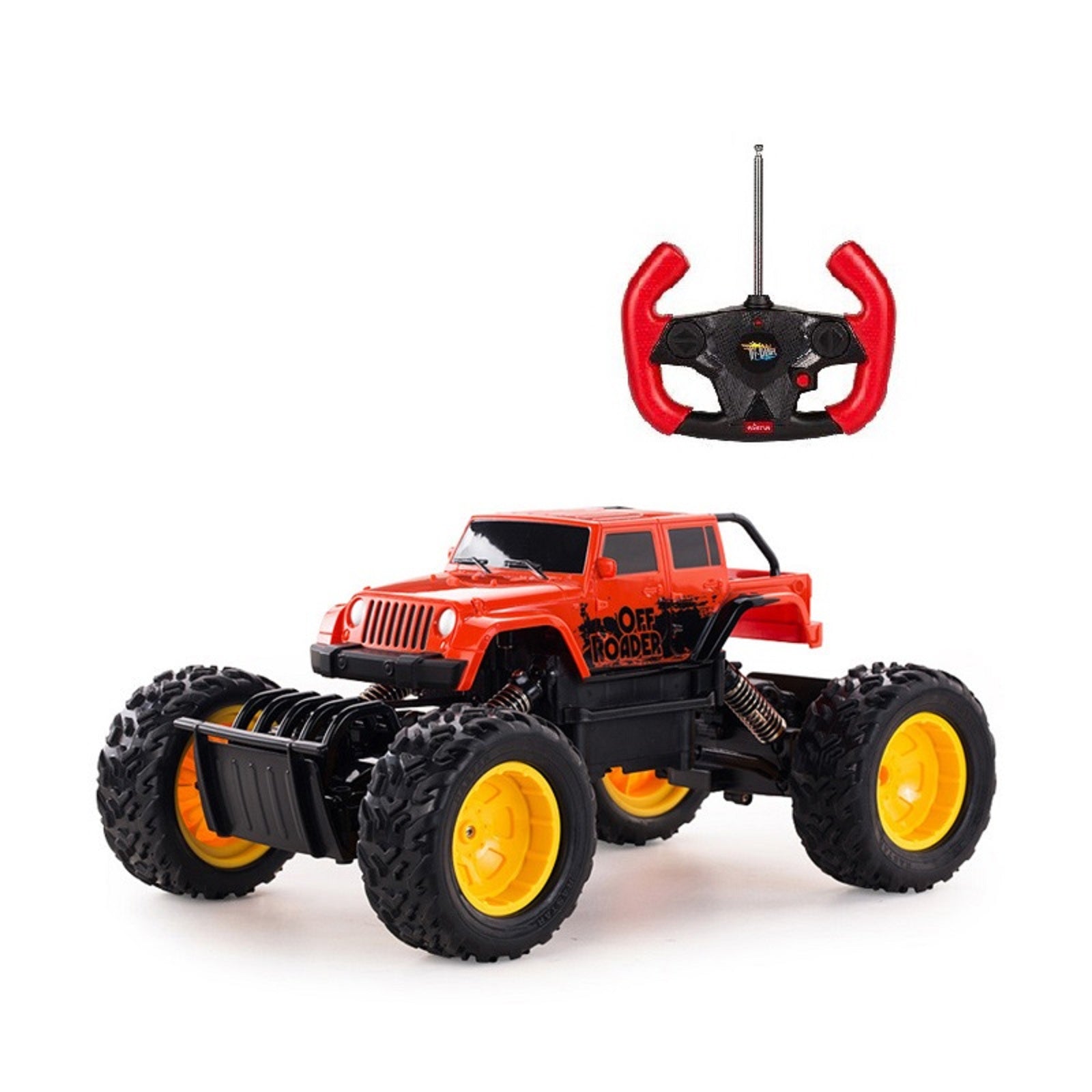 Remote Control Off Roader Rock Crawler 1:18 Scale Orange Brand New Rad ...
