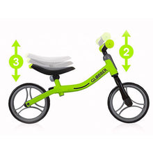 Kids Ride On Balance Bike | Globber | Lime from kidscarz.com.au, we sell affordable ride on toys, free shipping Australia wide, Load image into Gallery viewer, Kids Ride On Balance Bike | Globber | Lime
