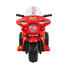 Children's Electric Ride-on Motorcycle (Red) Rechargeable, Up To 1Hr from kidscarz.com.au, we sell affordable ride on toys, free shipping Australia wide, Load image into Gallery viewer, Children&#39;s Electric Ride-on Motorcycle (Red) Rechargeable, Up To 1Hr
