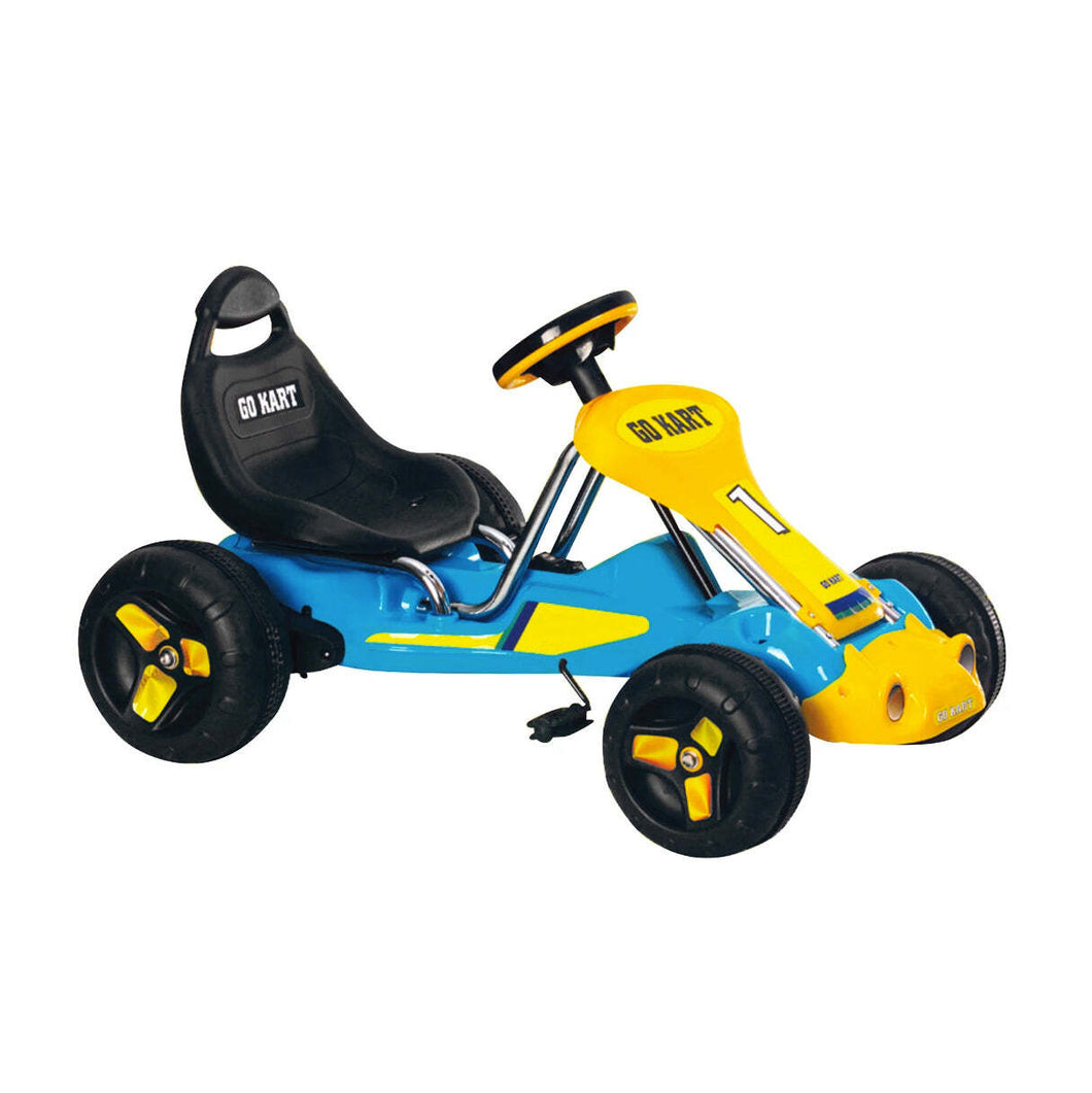 www.kidscarz.com.au, electric toy car, affordable Ride ons in Australia, Pedal Powered Go-Kart for Children (Blue) Ride & Steer/ 4-Wheel Vehicle