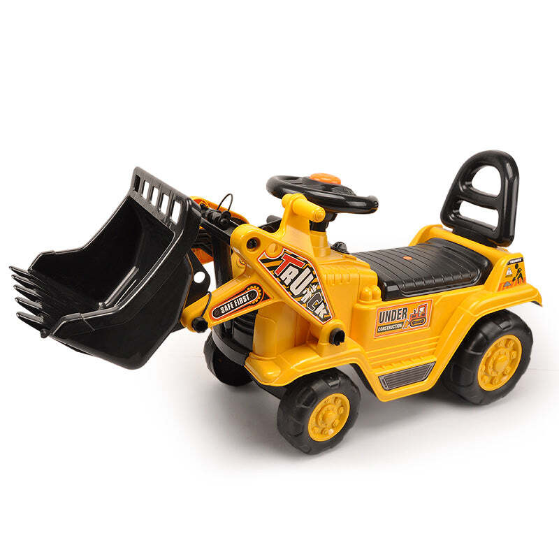 www.kidscarz.com.au, electric toy car, affordable Ride ons in Australia, Kids Ride On Truck Toddler Foot to Floor | Digger | Yellow