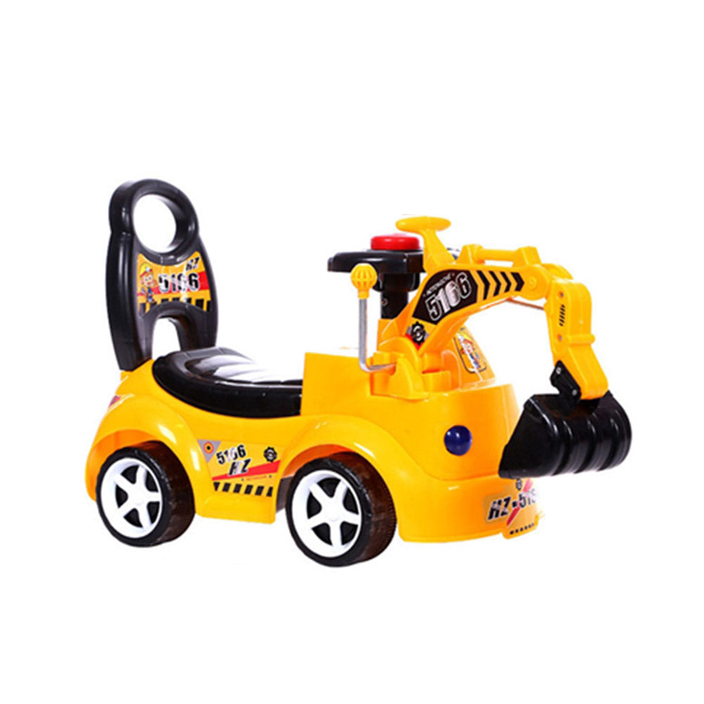 www.kidscarz.com.au, electric toy car, affordable Ride ons in Australia, Kids Ride On Truck Toddler Foot to Floor | Bulldozer | Yellow