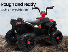 Kids Ride On Electric Quad Bike | kids electric quad bike Red from kidscarz.com.au, we sell affordable ride on toys, free shipping Australia wide, Load image into Gallery viewer, Kids Ride On Electric Quad Bike | kids electric quad bike Red
