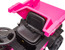 ROVO KIDS Electric Ride On Children's Toy Dump Truck with Bluetooth Music - Pink from kidscarz.com.au, we sell affordable ride on toys, free shipping Australia wide, Load image into Gallery viewer, ROVO KIDS Electric Ride On Children&#39;s Toy Dump Truck with Bluetooth Music - Pink
