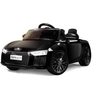 Kids Ride On Electric Car with Remote Control | Licensed Audi R8 Spyder | Black