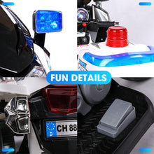 ROVO KIDS Electric Ride-On Motorcycle Children Police Patrol Bike Toy Trike from kidscarz.com.au, we sell affordable ride on toys, free shipping Australia wide, Load image into Gallery viewer, ROVO KIDS Electric Ride-On Motorcycle Children Police Patrol Bike Toy Trike

