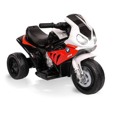 Rovo Kids Licensed BMW S1000RR Ride On Motorbike with Battery and Charger, Red from kidscarz.com.au, we sell affordable ride on toys, free shipping Australia wide, Load image into Gallery viewer, Rovo Kids Licensed BMW S1000RR Ride On Motorbike with Battery and Charger, Red

