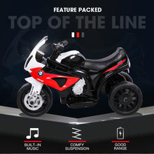 Rovo Kids Licensed BMW S1000RR Ride On Motorbike with Battery and Charger, Red from kidscarz.com.au, we sell affordable ride on toys, free shipping Australia wide, Load image into Gallery viewer, Rovo Kids Licensed BMW S1000RR Ride On Motorbike with Battery and Charger, Red
