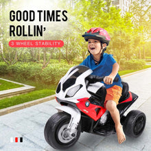 Rovo Kids Licensed BMW S1000RR Ride On Motorbike with Battery and Charger, Red from kidscarz.com.au, we sell affordable ride on toys, free shipping Australia wide, Load image into Gallery viewer, Rovo Kids Licensed BMW S1000RR Ride On Motorbike with Battery and Charger, Red
