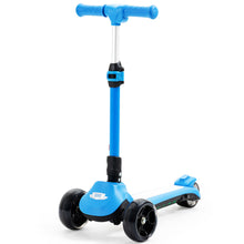 ROVO KIDS 3-Wheel Electric Scooter, Ages 3-8, Adjustable Height, Folding, Lithium Battery, Blue from kidscarz.com.au, we sell affordable ride on toys, free shipping Australia wide, Load image into Gallery viewer, ROVO KIDS 3-Wheel Electric Scooter, Ages 3-8, Adjustable Height, Folding, Lithium Battery, Blue
