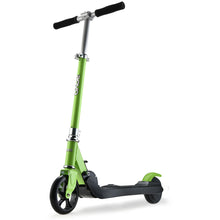 ROVO KIDS Electric Scooter Lithium Ride-On Foldable E-Scooter 125W Rechargeable, Green from kidscarz.com.au, we sell affordable ride on toys, free shipping Australia wide, Load image into Gallery viewer, ROVO KIDS Electric Scooter Lithium Ride-On Foldable E-Scooter 125W Rechargeable, Green
