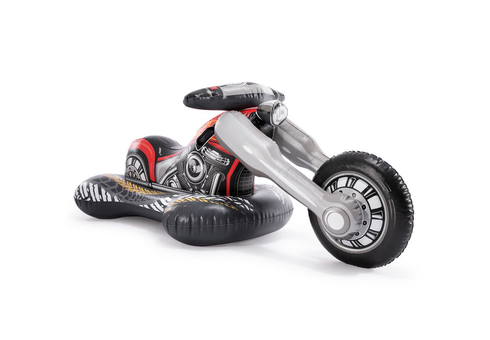 www.kidscarz.com.au, electric toy car, affordable Ride ons in Australia, Inflatable Intex Cruiser Motorbike Float Ride On | Black
