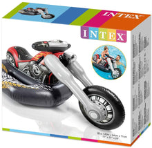 Inflatable Intex Cruiser Motorbike Float Ride On | Black from kidscarz.com.au, we sell affordable ride on toys, free shipping Australia wide, Load image into Gallery viewer, Inflatable Intex Cruiser Motorbike Float Ride On | Black
