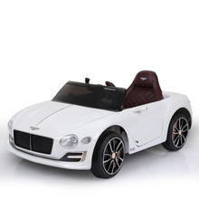 Kahuna Bentley Exp 12 Speed 6E Licensed Kids Ride On Electric Car Remote Control - White from kidscarz.com.au, we sell affordable ride on toys, free shipping Australia wide, Load image into Gallery viewer, Kahuna Bentley Exp 12 Speed 6E Licensed Kids Ride On Electric Car Remote Control - White
