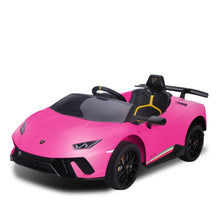 Kahuna Lamborghini Performante Kids Electric Ride On Car Remote Control by Kahuna - Pink from kidscarz.com.au, we sell affordable ride on toys, free shipping Australia wide, Load image into Gallery viewer, Kahuna Lamborghini Performante Kids Electric Ride On Car Remote Control by Kahuna - Pink
