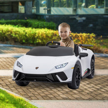 Kahuna Lamborghini Performante Kids Electric Ride On Car Remote Control by Kahuna - White from kidscarz.com.au, we sell affordable ride on toys, free shipping Australia wide, Load image into Gallery viewer, Kahuna Lamborghini Performante Kids Electric Ride On Car Remote Control by Kahuna - White
