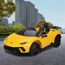 Kahuna Lamborghini Performante Kids Electric Ride On Car Remote Control - Yellow from kidscarz.com.au, we sell affordable ride on toys, free shipping Australia wide, Load image into Gallery viewer, Kahuna Lamborghini Performante Kids Electric Ride On Car Remote Control - Yellow
