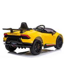 Kahuna Lamborghini Performante Kids Electric Ride On Car Remote Control - Yellow from kidscarz.com.au, we sell affordable ride on toys, free shipping Australia wide, Load image into Gallery viewer, Kahuna Lamborghini Performante Kids Electric Ride On Car Remote Control - Yellow
