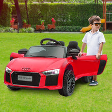 Kahuna R8 Spyder Audi Licensed Kids Electric Ride On Car Remote Control - Red from kidscarz.com.au, we sell affordable ride on toys, free shipping Australia wide, Load image into Gallery viewer, Kahuna R8 Spyder Audi Licensed Kids Electric Ride On Car Remote Control - Red
