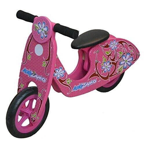 www.kidscarz.com.au, electric toy car, affordable Ride ons in Australia, Kidzamo Maria Pink Wooden Balance Scooter 12