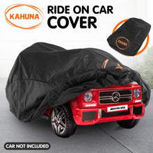Kids Ride On Car Cover | Kahuna | Black from kidscarz.com.au, we sell affordable ride on toys, free shipping Australia wide, Load image into Gallery viewer, Kids Ride On Car Cover | Kahuna | Black
